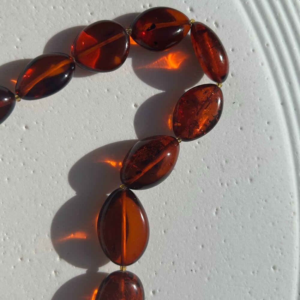 Amber necklace